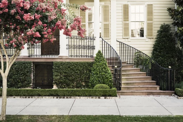 Steps up to a home in Charleston, Carolina